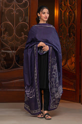 Tng By Md Stole Collection-Gehrai Stole (Lilac)