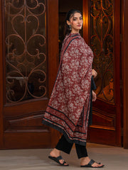 Tng By Md Odhni Collection-Chahat Silk Odhni (Brown)