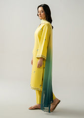 Solstic by Meerak Stitched 3 Piece Emb Lawn Suit-Inzia