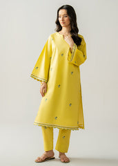 Solstic by Meerak Stitched 3 Piece Emb Lawn Suit-Inzia