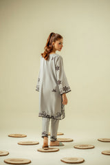 Signature Evening Wear By Zouj Stitched 2 Piece Summer Suit-Elle