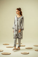 Signature Evening Wear By Zouj Stitched 2 Piece Summer Suit-Elle