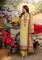 Asim Jofa Designers Limited Edition Pret Ajuub-02 Printed Lawn Stitched 3 Pcs