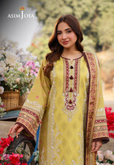 Asim Jofa Designers Limited Edition Pret Ajuub-02 Printed Lawn Stitched 3 Pcs