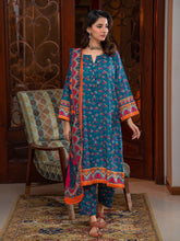 Tng By Md Stitched Collection-Urooj Stitched 3 Pc (Sea Green)