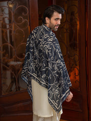 Tng By Md Stole Collection-Doodle Art Stole (Black)
