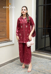 Asim Jofa Stitched 2 Piece Emb Summer Pret Suit-AJLPE-02