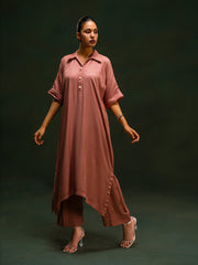 TNG By MD Nova | Co-Ord Set | Tea Pink