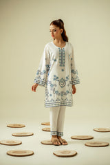 Signature Evening Wear By Zouj Stitched 2 Piece Summer Suit-Devout Diva