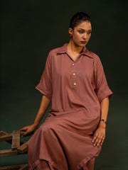 TNG By MD Nova | Co-Ord Set | Tea Pink