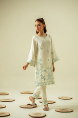 Signature Evening Wear By Zouj Stitched 2 Piece Summer Suit-Tassle Tale