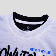 Kjunction Boys Half Sleeves-Printed T-Shirt (Downtown)