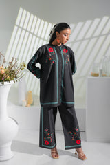 Dhaga Stitched 2 Piece Crepe Suit-Juna