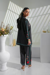 Dhaga Stitched 2 Piece Crepe Suit-Juna