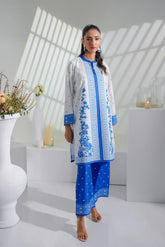 Dhaga Stitched 2 Piece Crepe Suit-Eloise