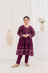 Khayat Stitched 2 Piece Lawn Collection'2025-Plum