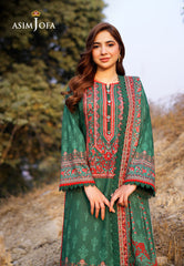 Asim Jofa Designers Limited Edition Pret Ajuub-11 Printed Lawn Stitched 3 Pcs