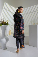 Dhaga Stitched 2 Piece Crepe Suit-Cleo