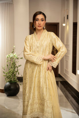 The Silk Allure By Zouj Unstitched 3 Piece Sheesha Silk Collection'2025-Majestic Fawn