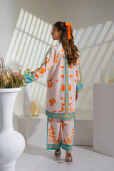 Dhaga Stitched 2 Piece Crepe Collection'2025-Celestial