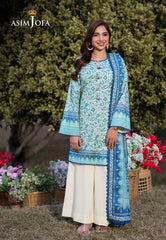 Asim Jofa Prints Unstitched Drop 1 Ajuub-13 Printed Lawn 3 Pcs