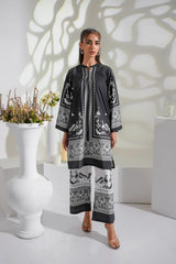 Dhaga Stitched 2 Piece Crepe Suit-Zayra
