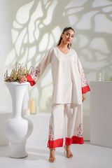 Dhaga Stitched 2 Piece Crepe Collection'2025-Zoe