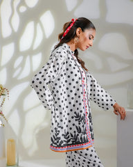 Dhaga Stitched 2 Piece Crepe Collection'2025-Raven