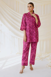 Meerak Stitched 2 Piece Summer Wine Drop 1 Collection'2026-MSL24-CO-05