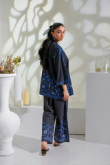Dhaga Stitched 2 Piece Crepe Suit-Eudora