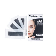 Rivaj-Charcoal Face Wax Strips