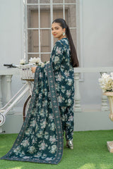 Mahroo Stitched 3 Piece Khaddar Collection'2025-T-CK-006