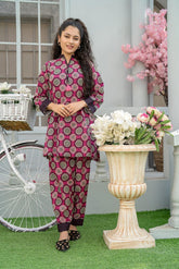 Mahroo Stitched Co-Ords Khaddar Collection'2025-T-CK-005