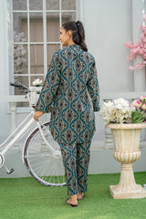 Mahroo Stitched Co-Ords Khaddar Collection'2025-T-CK-001