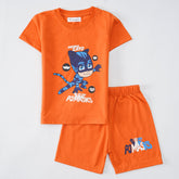 Kjunction Boys Half Sleeves 2 Piece Suit (7902)