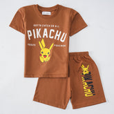 Kjunction Boys Half Sleeves 2 Piece Suit (8289)