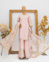Saira Sultana Stitched Wedding Formals Suit-Haya-Peach