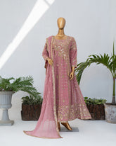 Saira Sultana Stitched Wedding Formals Suit-Mahira-T Pink