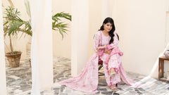 Dressline Launching New Unstitched 3 Pcs Premium Chikankari Emb Digital Printed Lawn Collection