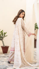 Dressline Launching New Unstitched 3 Pcs Premium Chikankari Emb Digital Printed Lawn Collection