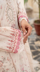 Dressline Launching New Unstitched 3 Pcs Premium Chikankari Emb Digital Printed Lawn Collection