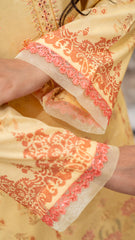 Dressline Launching New Unstitched 3 Pcs Premium Chikankari Emb Digital Printed Lawn Collection