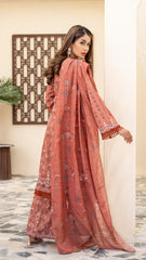 Dressline Launching New Unstitched 3 Pcs Premium Chikankari Emb Digital Printed Lawn Collection