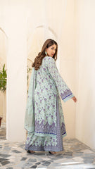 Dressline Launching New Unstitched 3 Pcs Premium Chikankari Emb Digital Printed Lawn Collection
