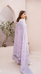 Dressline Launching New Unstitched 3 Pcs Premium Emb ChikankariJacquard Lawn Collection