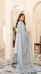 Dressline Launching New Unstitched 3 Pcs Premium Emb ChikankariJacquard Lawn Collection