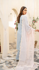 Dressline Launching New Unstitched 3 Pcs Premium Emb ChikankariJacquard Lawn Collection