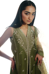 Silk Pret A Porter By Nyra Unstitched 3 Piece Festive Collection'2025-Bella