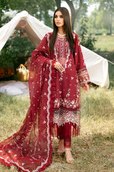 Sardinia Unstitched 3 Piece Luxury Lawn Collection-ROSABEL