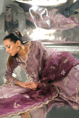 Silk Pret A Porter By Nyra Unstitched 3 Piece Festive Collection'2025-Lilly